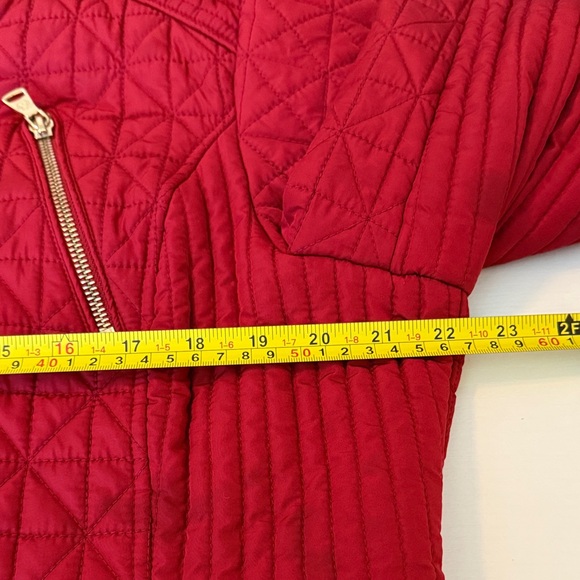 Vince Camuto Red Quilted Puffer Jacket - Picture 15 of 16